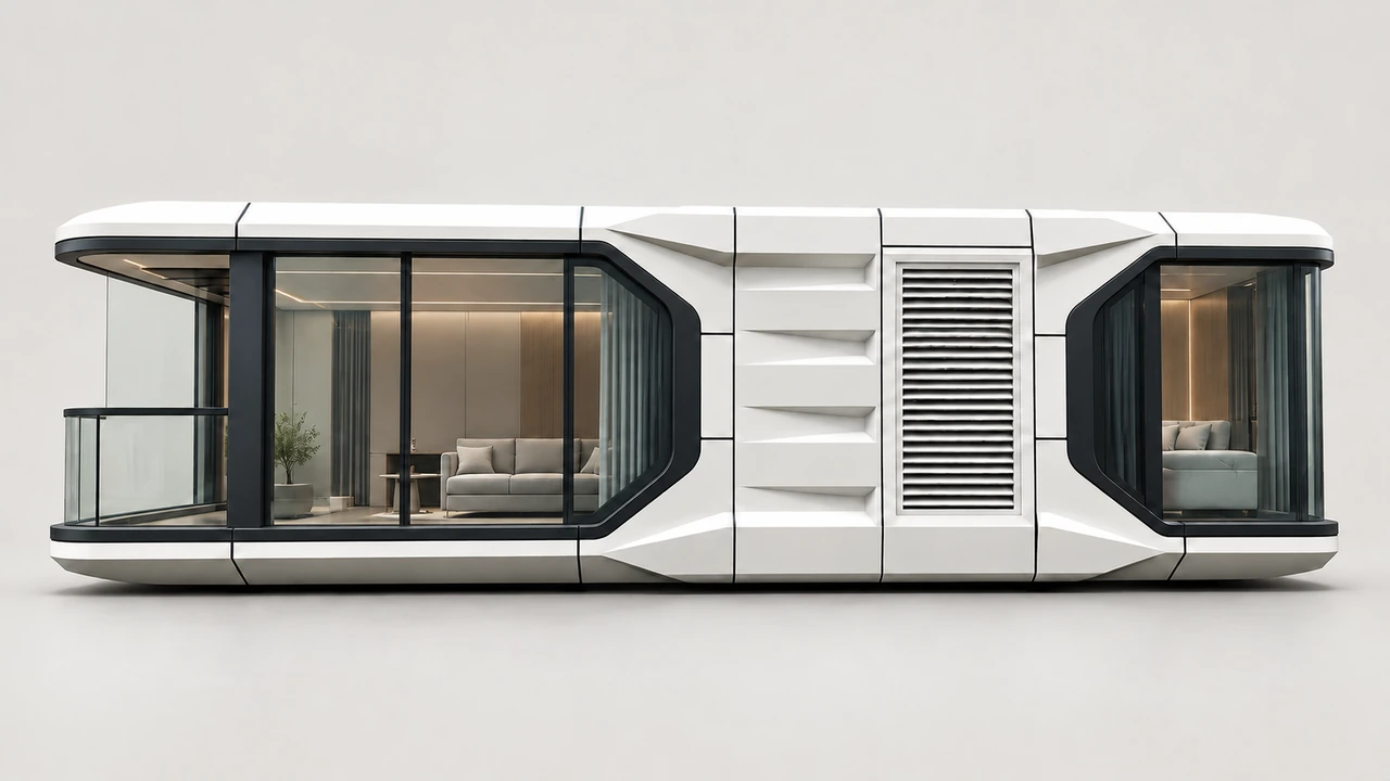 Capsule House-07 – Produktvisualisierung